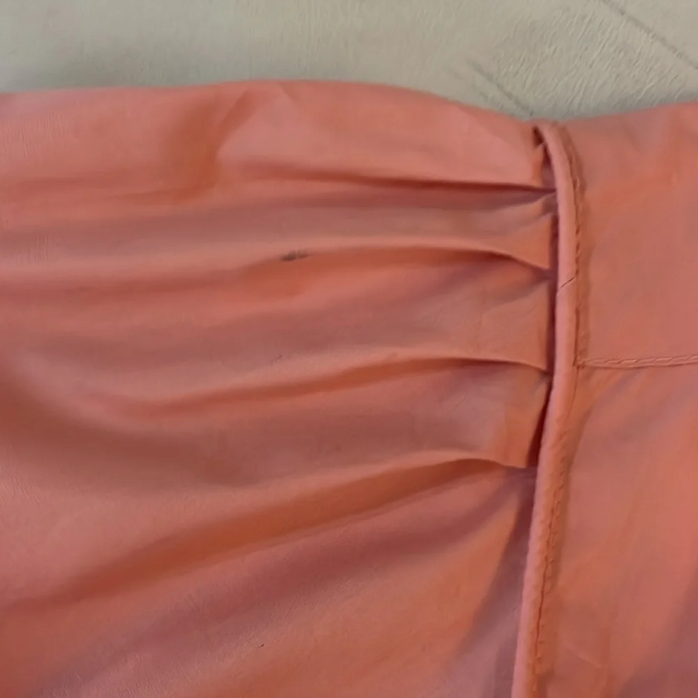 Pink vintage Members Only puffed sleeve jacket size L 13/14 - Picture 11 of 11